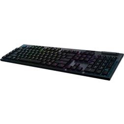 Logitech G915 Tastiera RF Senza Fili + Bluetooth QWERTY Inglese Carbonio