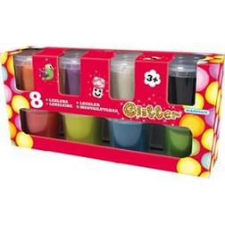Kärnan Modeling Wax Glitter Pack 8pcs
