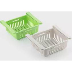 InnovaGoods Friwer Adjustable Fridge Organiser Køkkenudstyr 2stk