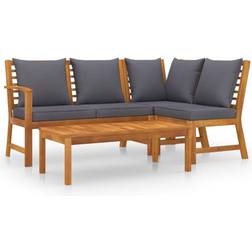 vidaXL 3057778 Lounge-Set, 1 Tisch einschl. 3 Sofas