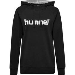 Hummel Cotton Logo Hoodie W - Black