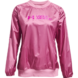 Under Armour Recover Woven Shine Crew - Pink