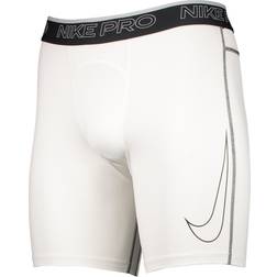 Nike Pro Dri-FIT Men's Shorts - White/Black/Black