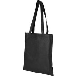 Bullet Zeus Non Woven Convention Tote Bag - Solid Black