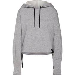 Adidas Sportswear Studio Lounge Fleece Hoodie - Medium Grey Heather