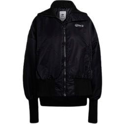 adidas Elongated Rib Bomber Jacket - Black