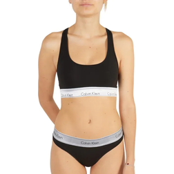 Calvin Klein Modern Cotton Metallic Set - Black/Silver