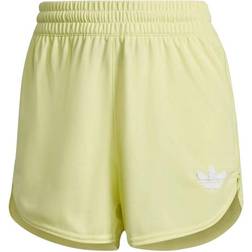 adidas Zip-Up Shorts Women - Pulse Yellow