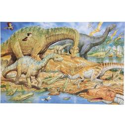 Floor Puzzle Dinosaurs 48 Bitar
