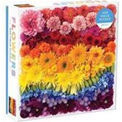 Rainbow Summer Flowers 500 Piece Puzzle