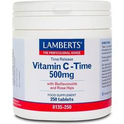 Lamberts Time Release Vitamin C 500mg 250 pcs