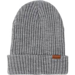 Name It Rib Knitted Beanie - Grey/Grey Melange (13192729)