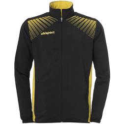 Uhlsport Goal Presentation Jacket Unisex - Black/Lime Yellow