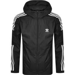 adidas Adicolor Classics 3-Stripes Windbreaker - Black