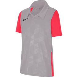 NIKE Trophy IV Jersey Kids - Pewter Gray/Bright Crimson/Black