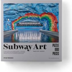 Printworks Subway Art Rainbow Puzzle 1000 Bitar