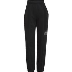 adidas Brand Love Embroidered Logo Joggers Women - Black/White