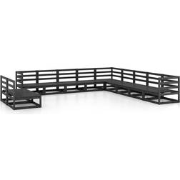 vidaXL 3075878 Loungesett, Bord inkl. 11 Soffor