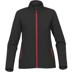 Stormtech Women's Orbiter Softshell - KSB-1W - Black/Bright Red