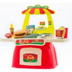 BigBuy Fast Food Game with Accessories