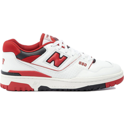 New Balance 550 M - White/Team Red