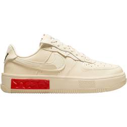 NIKE Air Force 1 Fontanka W - Pearl White/University Red