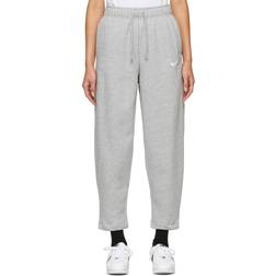 Nike Sportswear Essentials Curve Trousers Women - Dark Grey Heather/White