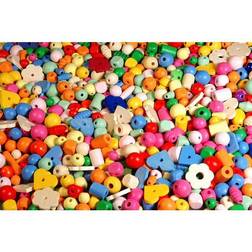 Wooden Pearl Mix Pastel 750g