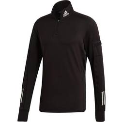 Adidas Own The Run Warm 1/2 Zip Warm Sweatshirt Men - Black