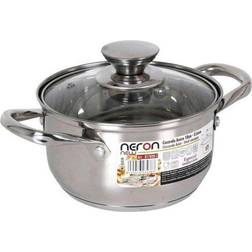 BigBuy Home New Neron with lid 18 cm