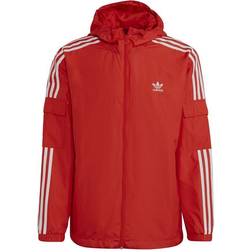 adidas Adicolor Classics 3-Stripes Windbreaker - Red