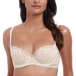 Wacoal Lace Essential Balcony Bra - Cream/Powder