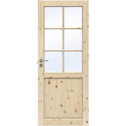 Swedoor Tradition SP6 Innerdør Klarglass (90x210cm)