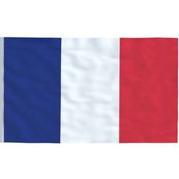 vidaXL Det franske flag 90x150cm
