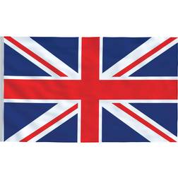 vidaXL Britisk flag 90x150cm