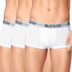 Sloggi Men Go Hipster 3-pack - White