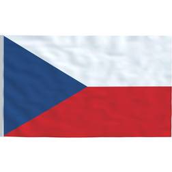 vidaXL Bandera De República Checa 90x150 cm 90x150cm