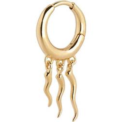 Maria Black Gaia Huggie Earring - Gold
