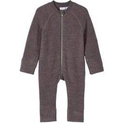 Name It Mino Wool Overall - Plum kitten