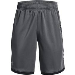 Under Armour Pantalón corto Stunt 3.0 Gris Infantil