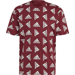 adidas Essentials Loose Giant Logo T-shirt Unisex - Victory Crimson