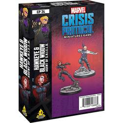 Atomic Marvel Crisis Protocol Character Pack: Hawkeye & Black Widow