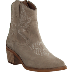 Johnny Bulls Mid Western Boot Beige Female