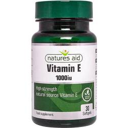 Natures Aid Vitamin E 1000iu 30 pcs