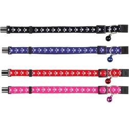 Trixie Collar Gatos Elástico Nylon Estampado Rosa