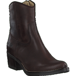 Johnny Bulls Mid Zip Boot Hoge Laarzen - Brown