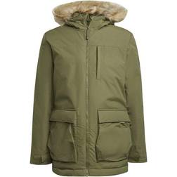 Adidas Hooded Parka - Focus Olive Male