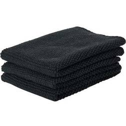 Zone Denmark Knitted Diskduk Svart (27x27cm)