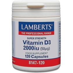 Lamberts Vitamin D3 2000iu 120 pcs