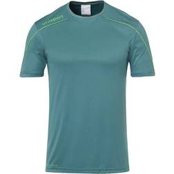 Uhlsport Stream 22 Short Sleeved Shirt Kids - Fir Green/Fluo Green